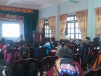 Hội LHPN xã Quang Trung, huyện Trà Lĩnh tổ chức tập huấn về xây dựng Hợp tác xã kiểu mới và tư vấn việc làm cho hội viên phụ nữ