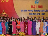 Đại hội Đại biểu Phụ nữ tỉnh Cao Bằng lần thứ XV, nhiệm kỳ 2016 - 2021