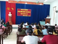 Hội LHPN huyện Thạch An tổ chức học tập Nghị quyết Đại hội đại biểu phụ nữ các cấp và bồi dưỡng nghiệp vụ công tác Hội