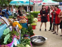 Hội LHPN huyện Hòa An phát động Phụ nữ thực hiện sản xuất, kinh doanh Tiêu dùng thực phẩm an toàn và trưng bày thực phẩm sạch