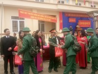 Phụ nữ Quảng Uyên thực hiện tốt công tác hậu phương quân đội  trong Lễ giao nhận quân
