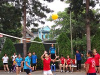 Phụ nữ thị trấn Nguyên Bình tích cực tham gia các phong trào thể dục, thể thao