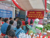 Hội LHPN huyện Hạ Lang tổ chức hoạt động truyền thông thực hiện  các Đề án của chính phủ, của Hội LHPN tỉnh