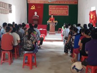 Hội LHPN huyện Trà Lĩnh phối hợp tuyên truyền  cuộc vận động toàn dân bảo vệ ANTQ năm 2019
