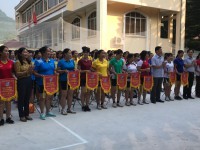 Hội LHPN Hạ Lang phối hợp tổ chức hoạt động  thể thao chào mừng các ngày lễ lớn trong tháng 10
