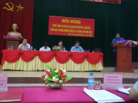 Hội LHPN huyện Bảo Lâm phối hợp với Mặt trận Tổ quốc và các đoàn thể  tổ chức Hội nghị Sơ kết công tác Hội 6 tháng đầu năm 2020