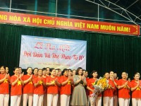 Hội LHPN phường Ngọc Xuân ra mắt Câu lạc bộ dân vũ