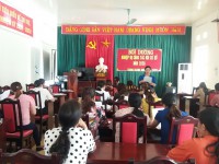 Hội LHPN huyện Trùng Khánh tổ chức hội nghị sơ kết công tác Hội và phong trào phụ nữ 6 tháng đầu năm 2020
