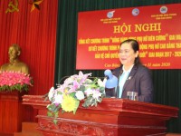 Phó Chủ tịch Trung ương Hội Liên hiệp Phụ nữ Việt Nam Đỗ Thị Thu Thảo phát biểu tại hội nghị