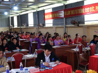 Hội LHPN huyện Hạ Lang tổ chức Đại hội điểm cấp cơ sở tại xã Vinh Quý