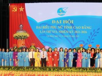 Hội LHPN tỉnh Cao Bằng tổ chức thành công Đại hội Đại biểu phụ nữ tỉnh lần thứ XVI, nhiệm kỳ 2021 - 2026