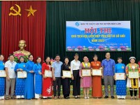 Hội LHPN huyện Bảo Lâm tổ chức Hội thi Chủ tịch Hội liên hiệp Phụ nữ cơ sở giỏi năm 2023
