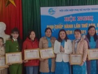 Hội LHPN huyện Trùng Khánh tổ chức tổng kết công tác Hội và phong trào phụ nữ năm 2023