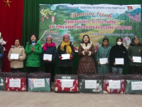 Hội LHPN huyện Trùng Khánh phối hợp tổ chức chương trình “Xuân đoàn kết – Tết yêu thương” và “Đồng hành cùng phụ nữ biên cương”
