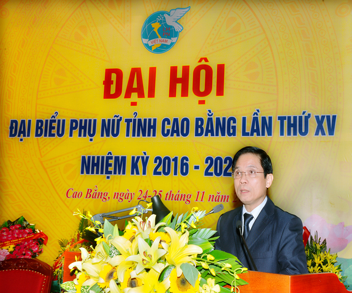 Đại hội đại biểu Phụ nữ tỉnh Cao Bằng lần thứ XV, nhiệm kỳ 2016 - 2021