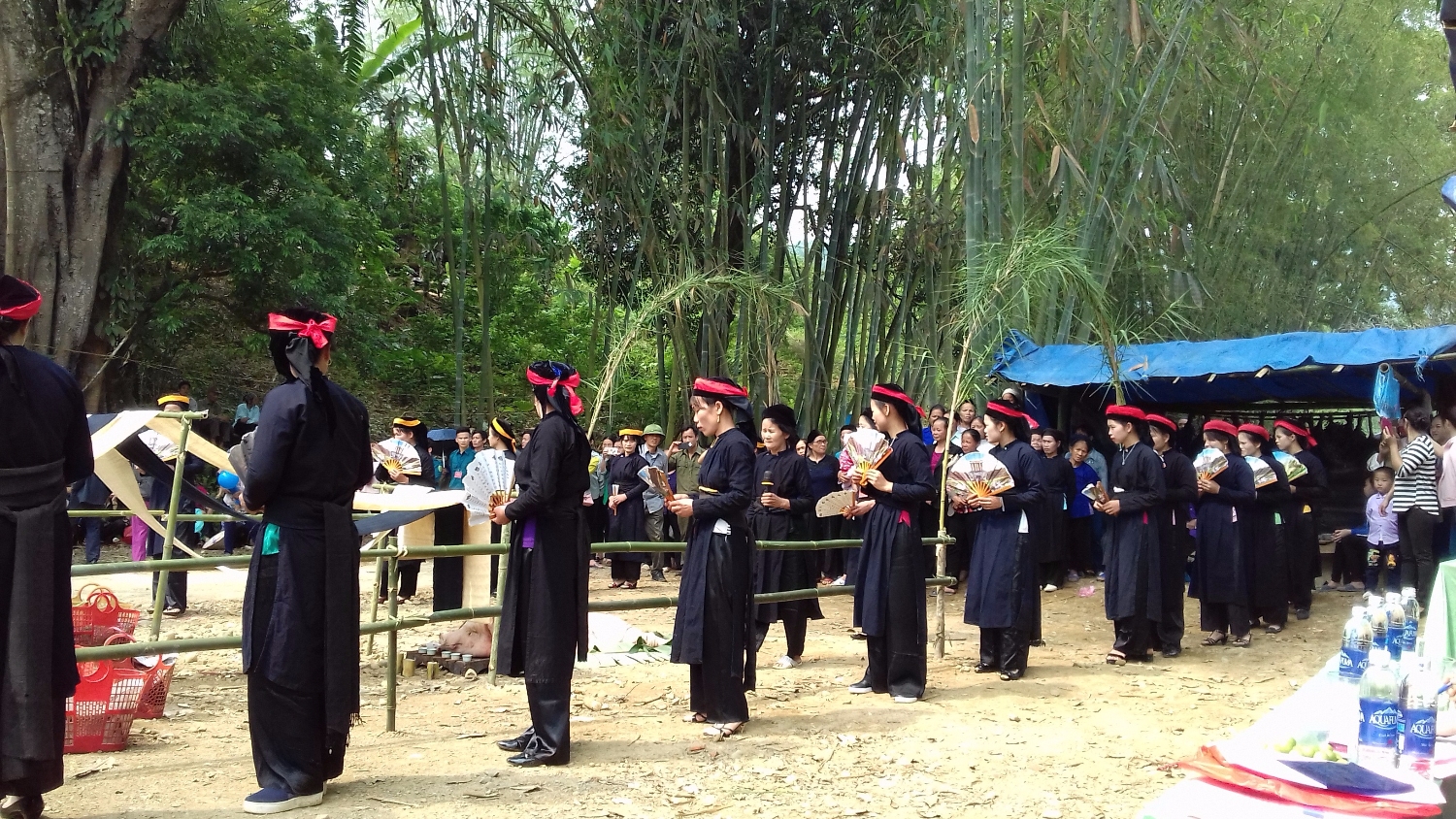 Chi hội phụ nữ Chu Lăng, xã Kim Đồng, huyện Thạch An với công tác bảo tồn, gìn giữ và phát huy lễ hội Nàng hai