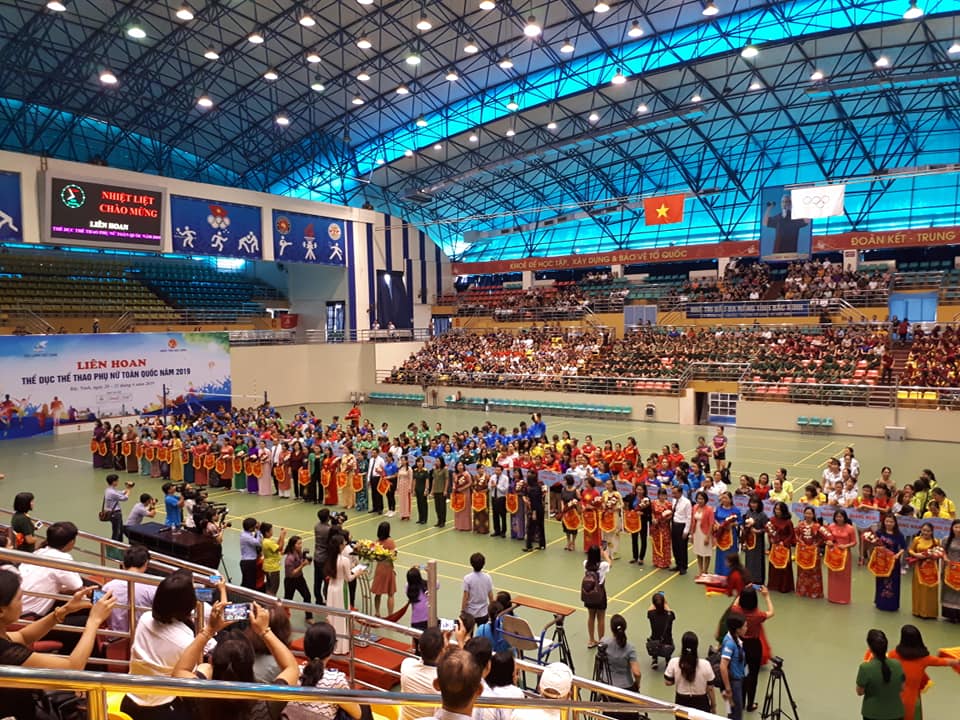 Hội LHPN tỉnh Cao Bằng tham gia  Liên hoan các mô hình thể dục thể thao phụ nữ toàn quốc