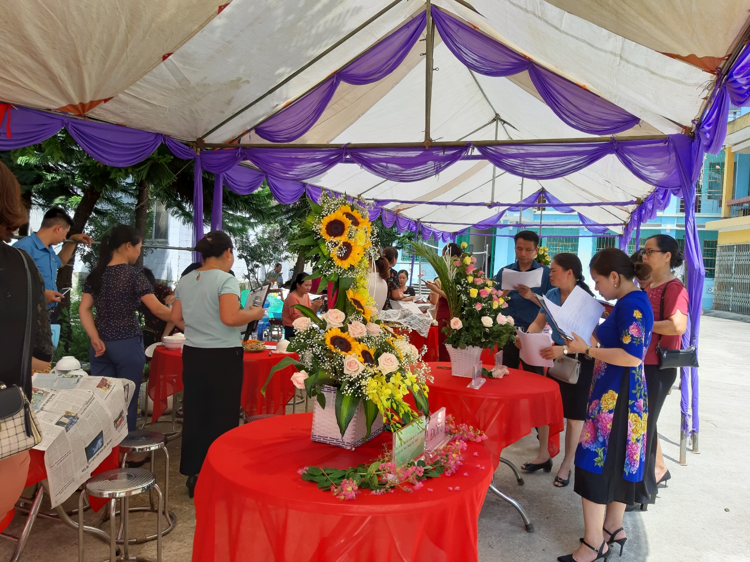 Hội LHPN huyện Bảo Lạc phối hợp tổ chức Hội thi chào mừng Ngày gia đình Việt Nam