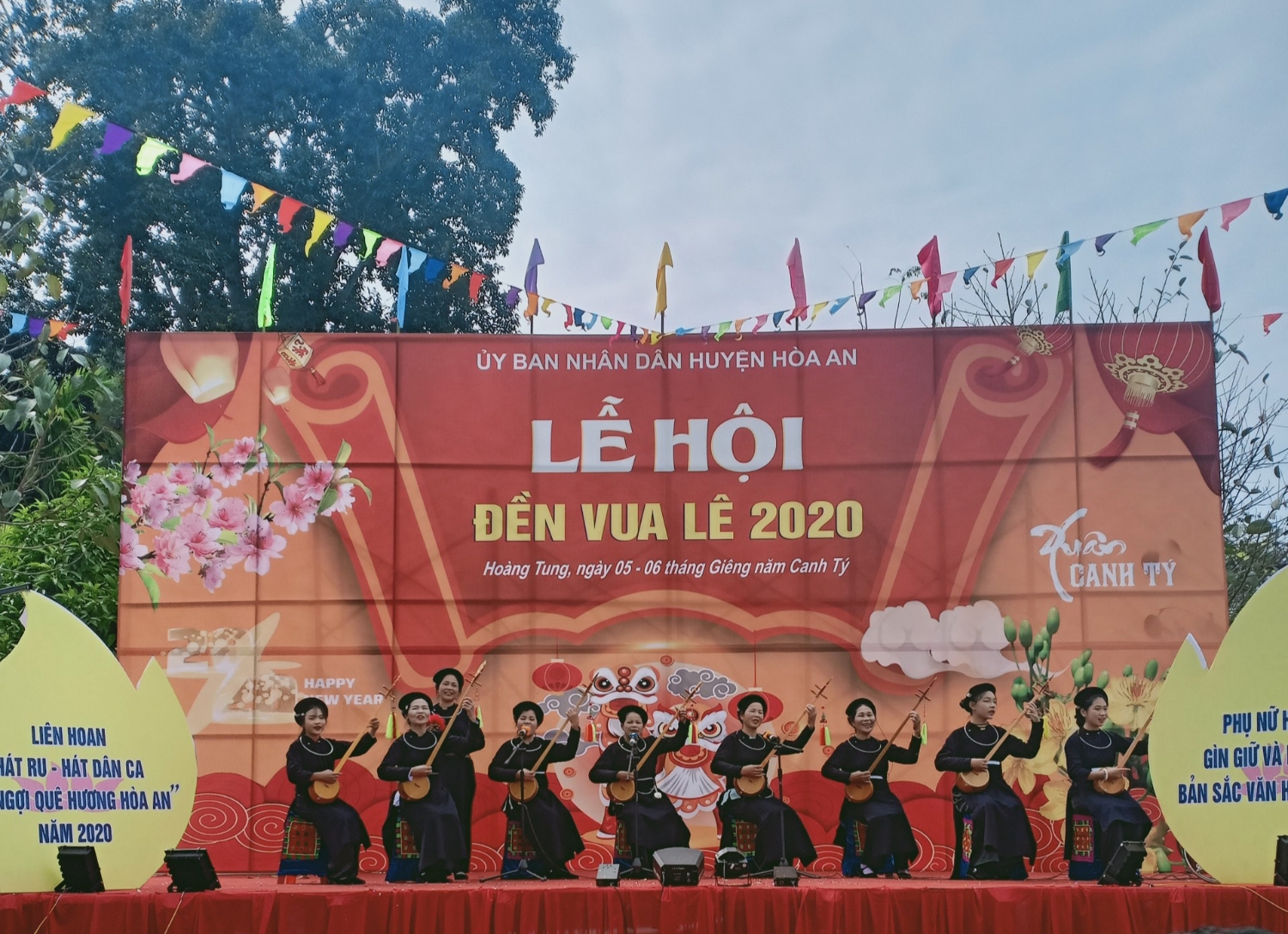 Hội LHPN huyện Hòa An phối hợp tổ chức Liên hoan  “Hát ru, hát dân ca ca ngợi quê hương Hòa An” năm 2020