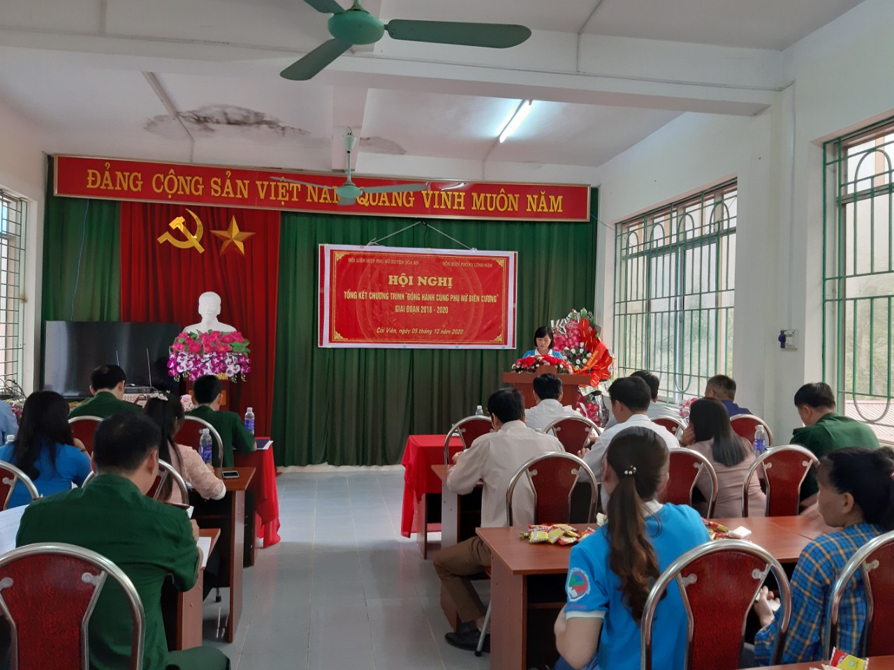 Hội LHPN huyện Hòa An tổng kết chương trình  “ Đồng hành cùng phụ nữ biên cương” giai đoạn 2018 - 2020
