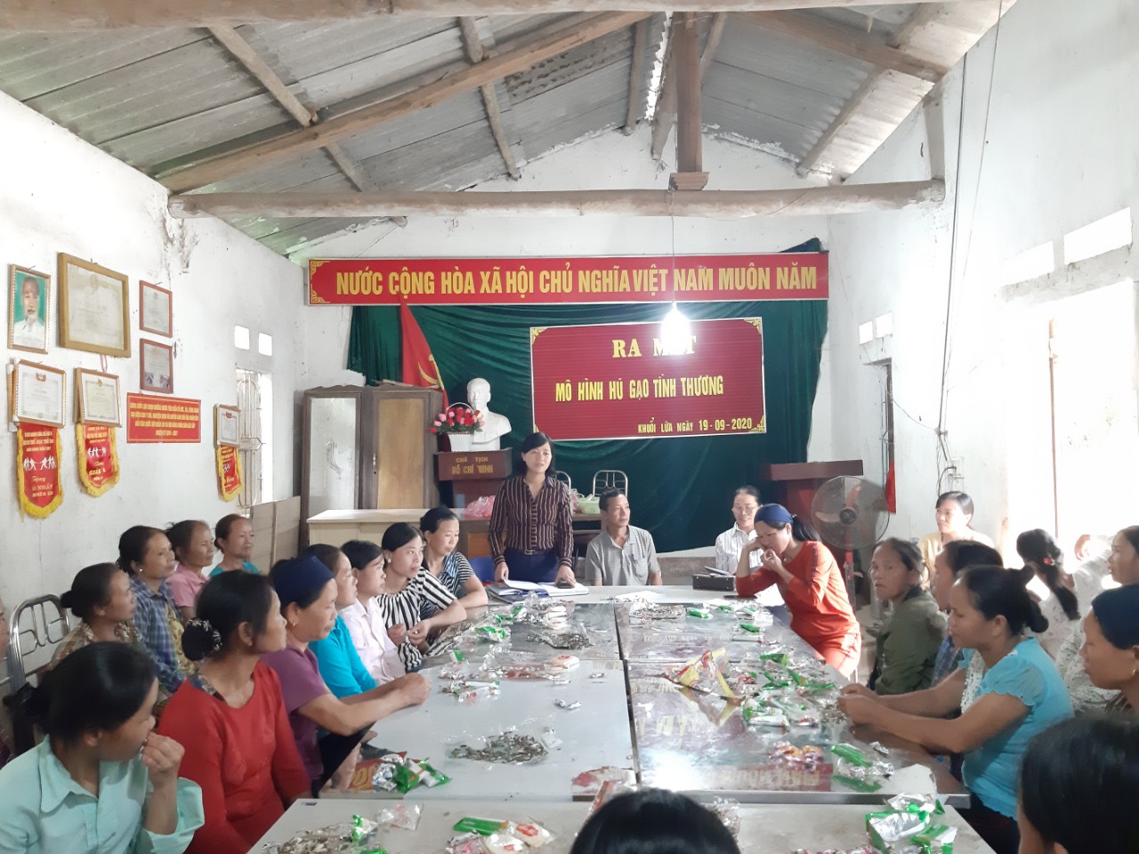 Hội LHPN huyện Hòa An tăng cường tham dự sinh hoạt chi hội