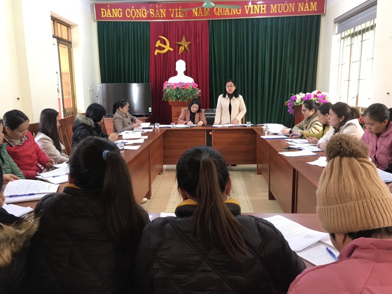Hội LHPN huyện Hà Quảng tổ chức Hội nghị Ban Chấp hành lần thứ 08 (mở rộng)