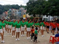 Sôi nổi các phong trào dân vũ, thể thao rèn luyện sức khỏe  trên địa bàn thị trấn Bảo Lạc