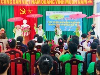 Hội LHPN huyện Hòa An truyền thông Đề án 938 tại xã Quang Trung