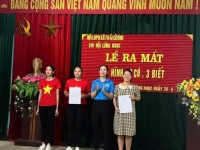 Hội LHPN xã Thái Cường, Thạch An ra mắt mô hình 3 có, 3 biết và mô hình "Chi hội phụ nữ thực hiện an toàn giao thông"