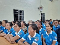 Hội nghị liên Chi hội phụ nữ xóm Tục Mỹ, Hợp Nhất, Bó Phường, Nà Quang, Nà Lếch, Nà Riềng xã Phục Hòa.