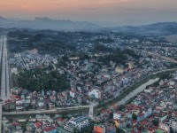 Một góc trung tâm tỉnh Cao Bằng