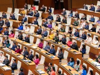 Các đại biểu Quốc hội tại phiên khai mạc. Ảnh: QH