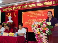 Đồng chí Đoàn Thị Lê An, Phó Chủ tịch Ủy...