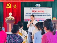 Hội LHPN tỉnh truyền kiến thức bình đẳng...