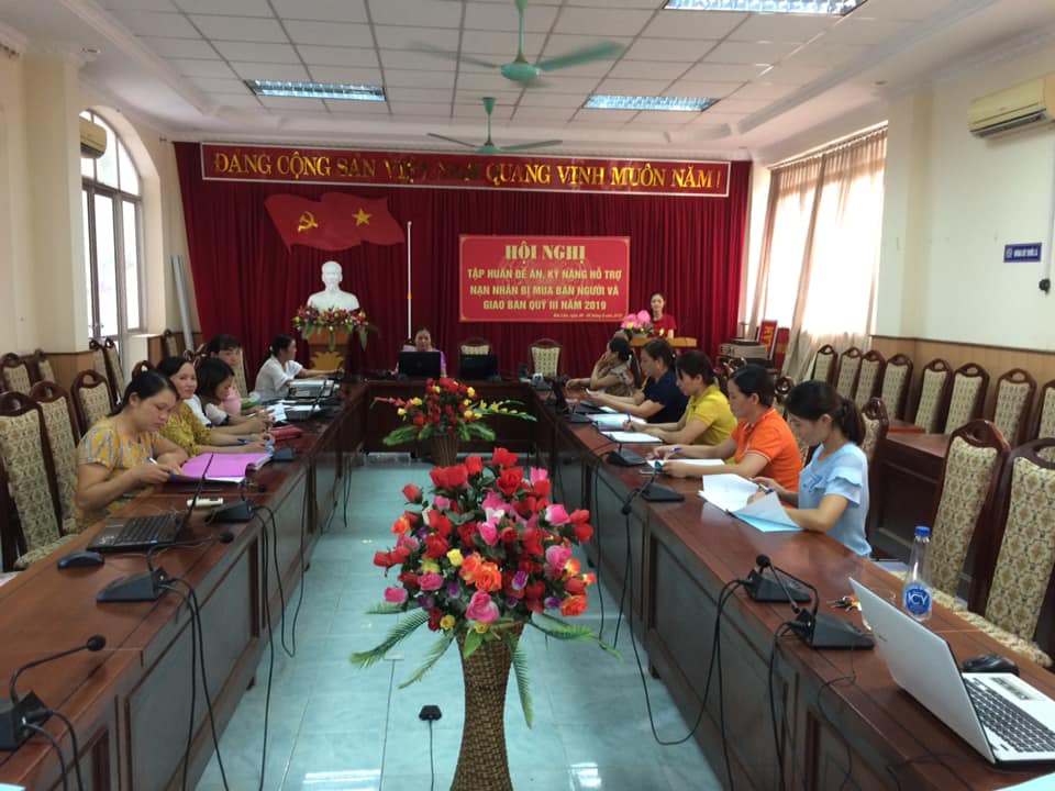 Hội LHPN huyện Bảo Lâm tổ chức tập huấn lồng ghép