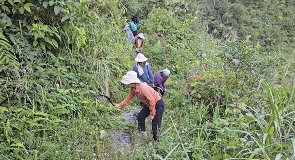 Phụ nữ các xã biên giới huyện Bảo Lạc phát huy vai trò bảo vệ đường biên, mốc giới