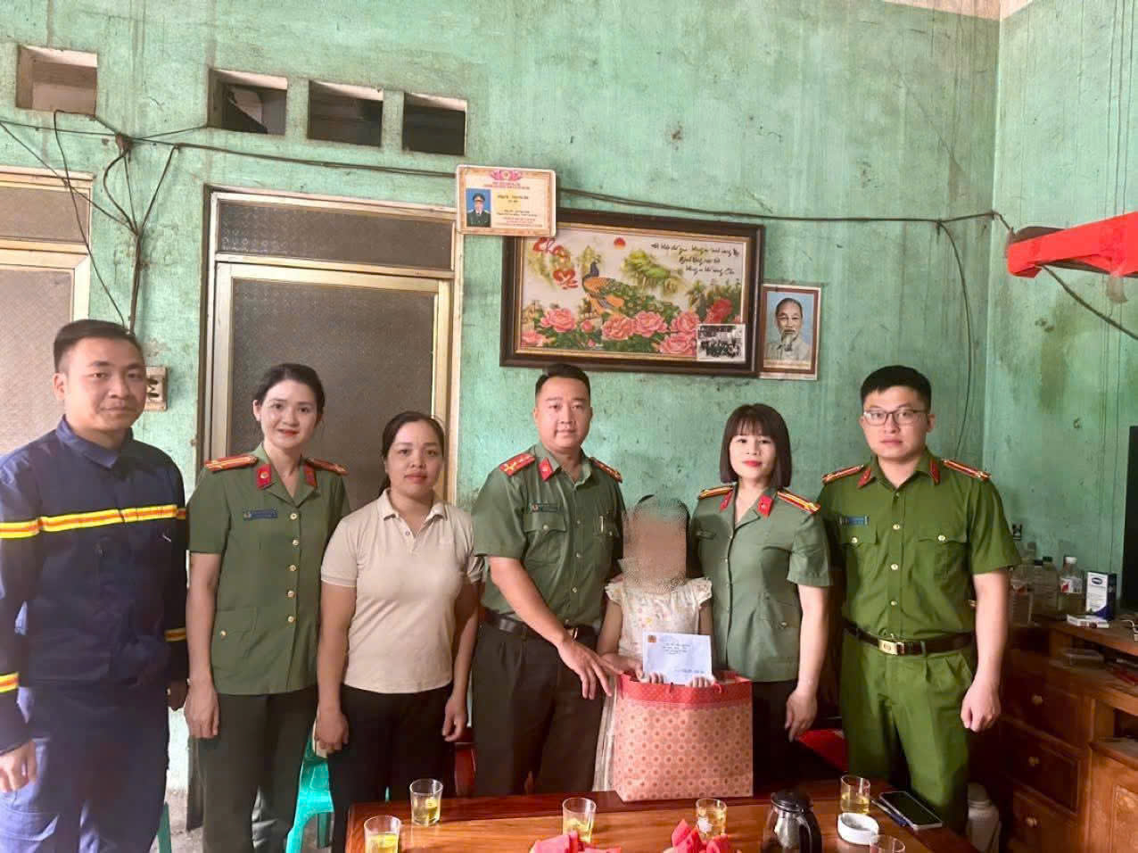 Hội Phụ nữ Công an tỉnh Hưởng ứng Tháng hành động vì trẻ em