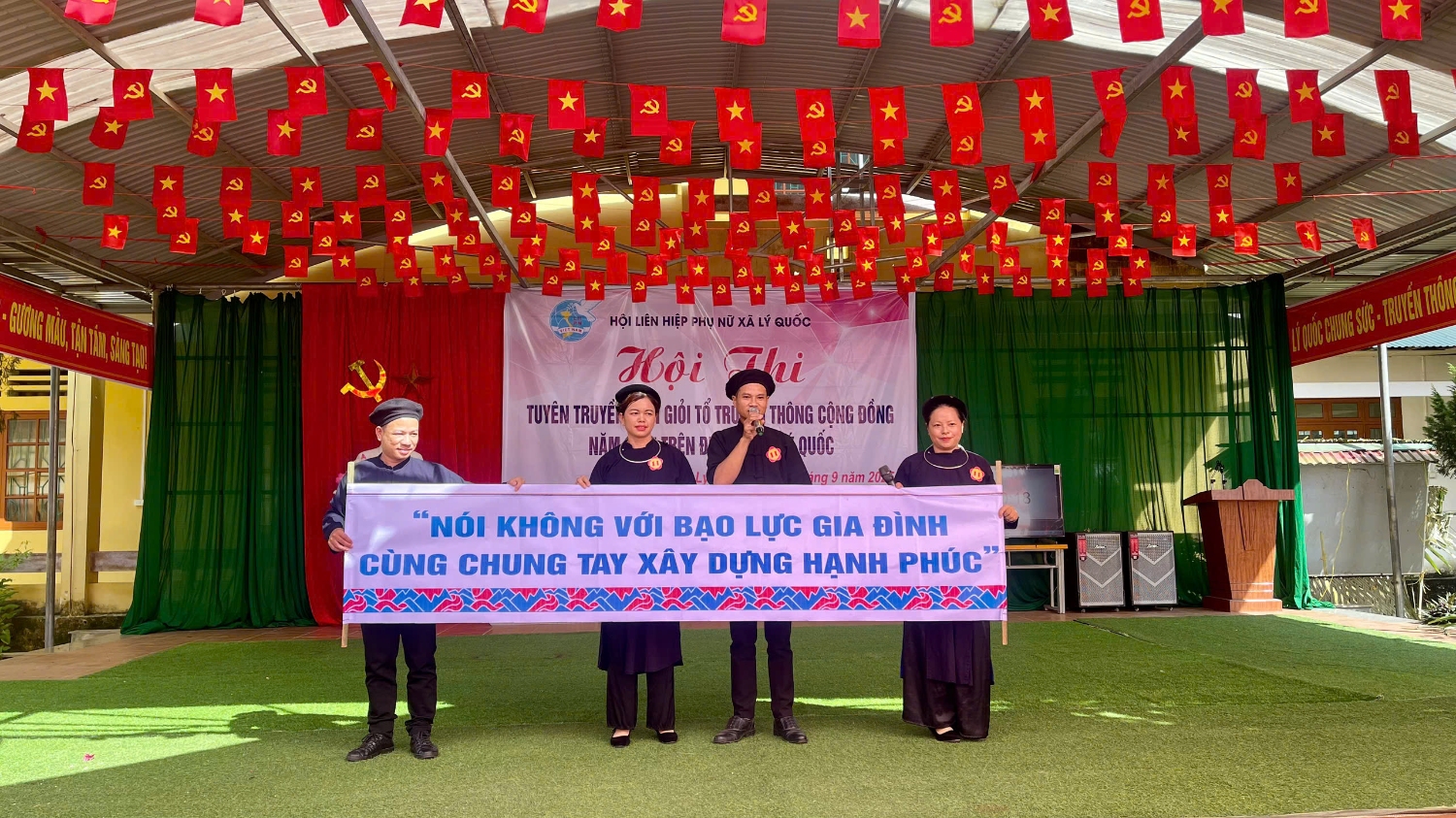 Hội thi “Tuyên truyền viên giỏi Tổ truyền thông cộng đồng” năm 2025 tại xã Lý Quốc.