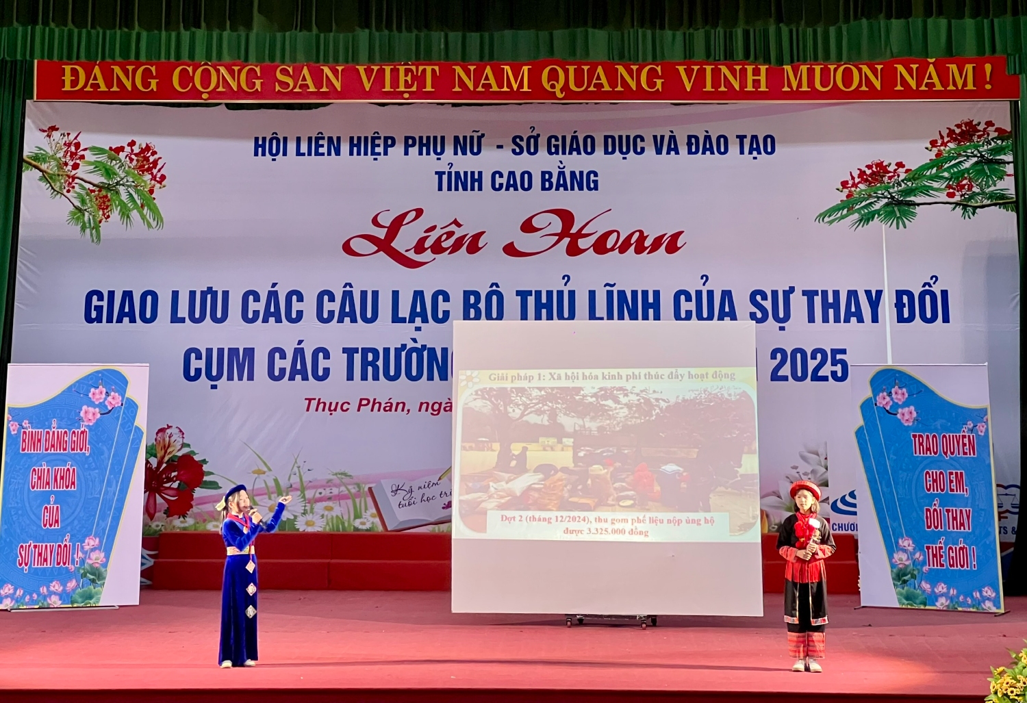 lien hoan giao luu cac cau lac bo thu linh cua su thay doi nam 2025 cum cac truong trung tam tinh cao bang 22