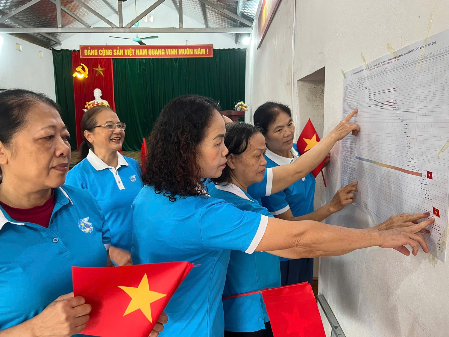 theo doi thong tin bau cu