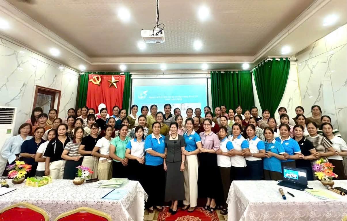 Các đại biểu tham gia lớp tập huấn.