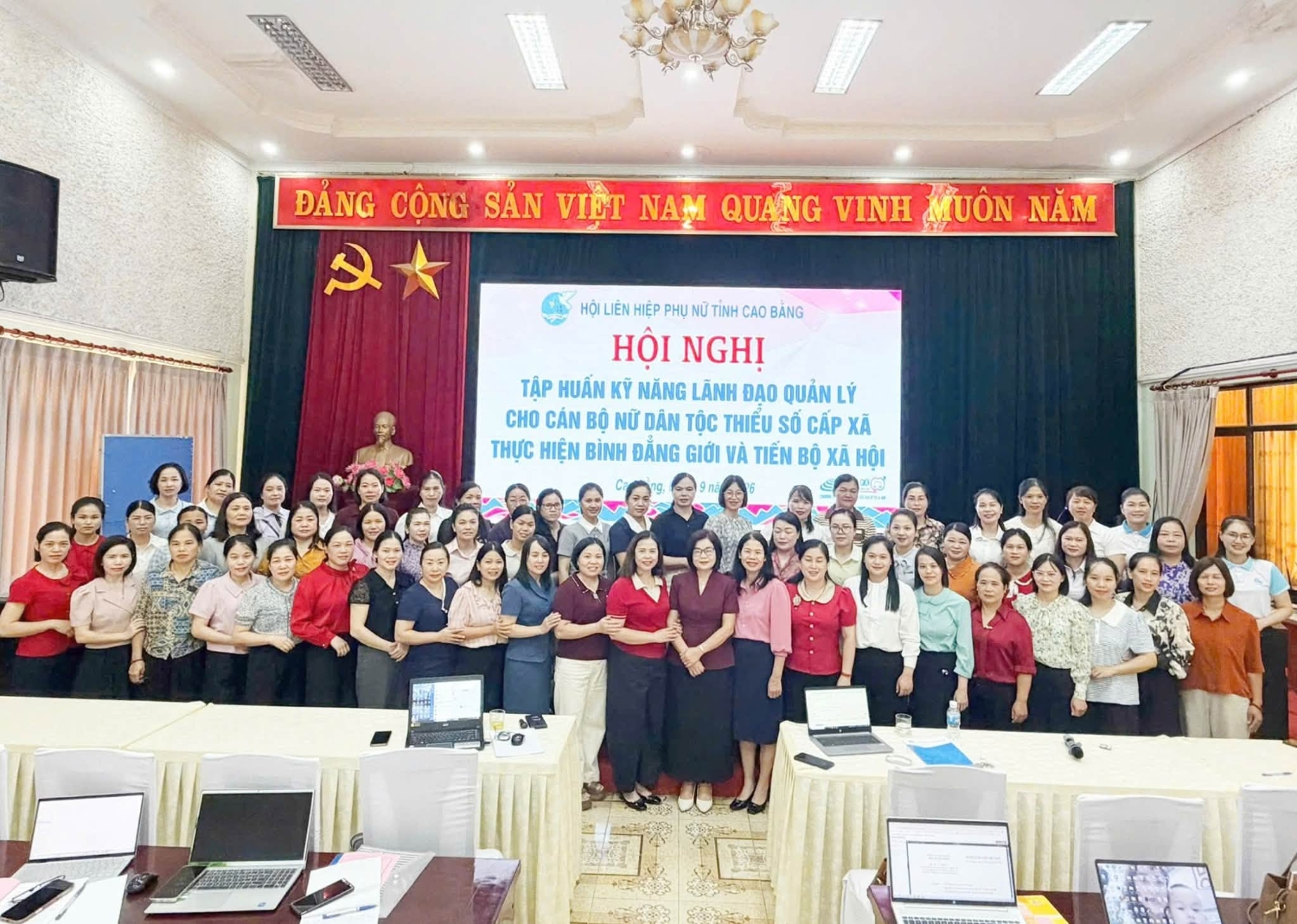 Các đại biểu tham gia lớp tập huấn.